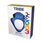 Синее эрекционное кольцо Wooomy Tribeс с вибрацией - Adrien Lastic - в Нефтекамске купить с доставкой Синее эрекционное кольцо Wooomy Tribeс с вибрацией - Adrien Lastic - в Нефтекамске купить с доставкой