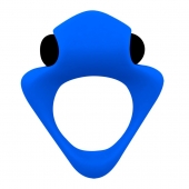 Синее эрекционное кольцо Wooomy Tribeс с вибрацией - Adrien Lastic - в Нефтекамске купить с доставкой Синее эрекционное кольцо Wooomy Tribeс с вибрацией - Adrien Lastic - в Нефтекамске купить с доставкой