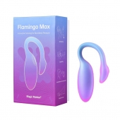 Голубой вибратор Flamingo Max - Magic Motion в Нефтекамске Голубой вибратор Flamingo Max - Magic Motion