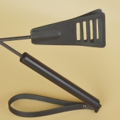 Черный кожаный стек «Сириус» - 60 см. - Sitabella - купить с доставкой в Нефтекамске