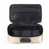 Золотистая сумочка для хранения игрушек Discreet Box - Dorcel - купить с доставкой в Нефтекамске