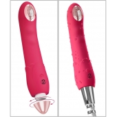 Малиновая насадка на душ с вибрацией Showers to orgasm - 20,1 см. - Orion - купить с доставкой в Нефтекамске