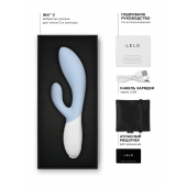 Нежно-голубой вибратор-кролик Lelo Ina 3 - 20 см. - Lelo купить в Нефтекамске с доставкой в Orgasmix.ru Нежно-голубой вибратор-кролик Lelo Ina 3 - 20 см. - Lelo