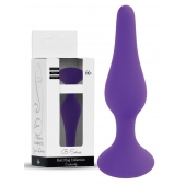 Фиолетовая анальная втулка Silcone Purple Plug Extra Large - 15,5 см. - Boys of Toys в Нефтекамске Фиолетовая анальная втулка Silcone Purple Plug Extra Large - 15,5 см. - Boys of Toys