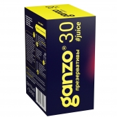 Ароматизированные презервативы Ganzo Juice - 30 шт. - Ganzo - купить с доставкой в Нефтекамске