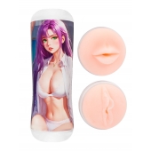 Двусторонний мастурбатор аниме - ротик и вагина - Tokyo Style - в Нефтекамске купить с доставкой