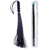 Черная силиконовая плеть - 37 см. - Boys of Toys - купить с доставкой в Нефтекамске