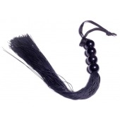 Черная силиконовая плеть - 37 см. - Boys of Toys - купить с доставкой в Нефтекамске