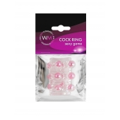 Прозрачная сквозная насадка на пенис с цветными шариками - Erowoman-Eroman - в Нефтекамске купить с доставкой