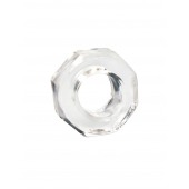 Прозрачное эрекционное кольцо в форме гайки - Sex Expert - в Нефтекамске купить с доставкой