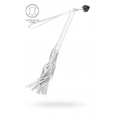 Белая кожаная плеть - 50 см. - Pecado - купить с доставкой в Нефтекамске