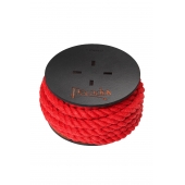 Красная веревка для шибари на катушке - 5 м. - Pecado - купить с доставкой в Нефтекамске