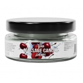 Массажная свеча «Спелая вишня» - 50 мл. - SGAN - купить с доставкой в Нефтекамске