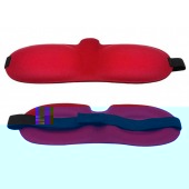 Красная глухая маска на резинке - Sitabella - купить с доставкой в Нефтекамске