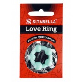 Цветное эрекционное кольцо с 5 бусинами Love Ring - Sitabella - в Нефтекамске купить с доставкой