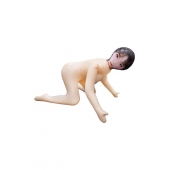 Телесная надувная секс-кукла в позиции догги-стайл - NMC - в Нефтекамске купить с доставкой