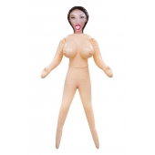 Телесная надувная секс-кукла с пышным бюстом - NMC - в Нефтекамске купить с доставкой