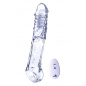 Прозрачная насадка-удлинитель Length Enhancer With Bullet с подхватом - 22,3 см. - NMC - в Нефтекамске купить с доставкой