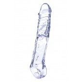 Прозрачная насадка-удлинитель Length Enhancer с подхватом - 22,3 см. - NMC - в Нефтекамске купить с доставкой