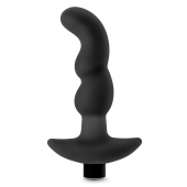 Черный вибромассажер простаты Prostate Massager 03 - 15,2 см. - Blush Novelties - в Нефтекамске купить с доставкой