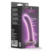 Фиолетовая насадка с гладкой поверхностью Surrender 4.75 Inch Beginner Pegging Dildo - 12 см. - Blush Novelties - купить с доставкой в Нефтекамске