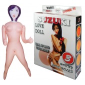 Надувная секс-кукла Suzuki - Boys of Toys - в Нефтекамске купить с доставкой
