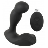 Черный вибростимулятор простаты RC Prostate Massager - 13,1 см. - Orion - в Нефтекамске купить с доставкой