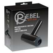 Черный мастурбатор с удобной ручкой Masturbator with 2 Functions - Orion - в Нефтекамске купить с доставкой