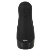 Черный вибромастурбатор с подогревом Masturbator with 3 Functions - Orion - в Нефтекамске купить с доставкой