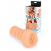 Телесный мастурбатор в виде вагины с узким входом - Sexy Girl - в Нефтекамске купить с доставкой