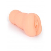 Телесный мастурбатор-вагина с 2 эрекционными кольцами в комплекте - Sexy Girl - в Нефтекамске купить с доставкой