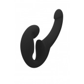 Черный безремневой страпон Share Lite - Fun Factory - купить с доставкой в Нефтекамске