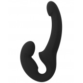 Черный безремневой страпон Share Lite - Fun Factory - купить с доставкой в Нефтекамске