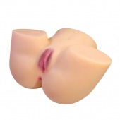 Телесный мастурбатор Liora с 2 любовными тоннелями - Baile - в Нефтекамске купить с доставкой