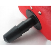 Красные трусики со штырьком для насадки - БДСМ Арсенал - купить с доставкой в Нефтекамске