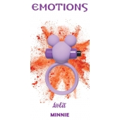 Сиреневое эрекционное виброколечко Emotions Minnie - Lola Games - в Нефтекамске купить с доставкой