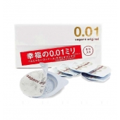 Супер тонкие презервативы Sagami Original 0.01 - 5 шт. - Sagami - купить с доставкой в Нефтекамске