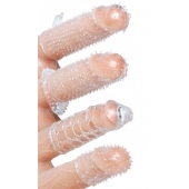 Набор из 4 насадок на член Pleasured Penis Enhancement Sleeve 4 Pack - XR Brands - в Нефтекамске купить с доставкой