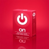 Супертонкие презервативы ON) Super Thin - 3 шт. - ON) - купить с доставкой в Нефтекамске