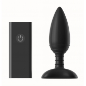 Чёрная вибровтулка NEXUS ACE SMALL с дистанционным управлением - 10 см. - Nexus Range в Нефтекамске Чёрная вибровтулка NEXUS ACE SMALL с дистанционным управлением - 10 см. - Nexus Range