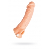 Удлиняющая насадка на пенис с вибрацией - 18,5 см. - ToyFa - в Нефтекамске купить с доставкой