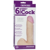Ультра реалистичная насадка Vac-U-Lock  6  ULTRASKYN Cock - 17,3 см. - Doc Johnson - купить с доставкой в Нефтекамске