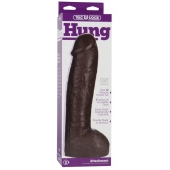 Большая насадка для трусиков Vac-U-Lock Realistic Hung - 31,7 см. - Doc Johnson - купить с доставкой в Нефтекамске