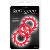 Набор из 3 красных эрекционных колец Renegade Gears - NS Novelties - в Нефтекамске купить с доставкой