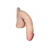 Сувенирный фаллос на присоске 03 - 17 см. - LOVETOY (А-Полимер) - купить с доставкой в Нефтекамске