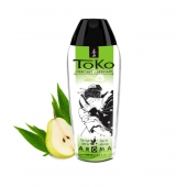 Интимный гель TOKO Pear   Exotic Green Tea с ароматом груши и зеленого чая - 165 мл. - Shunga - купить с доставкой в Нефтекамске