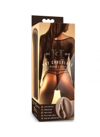 Коричневый мастубратор-вагина Nicole s Kitty - Blush Novelties - в Нефтекамске купить с доставкой