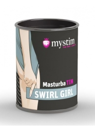 Компактный мастурбатор MasturbaTIN Swirl Girl - MyStim - в Нефтекамске купить с доставкой