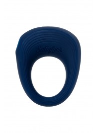 Синее эрекционное кольцо на пенис Satisfyer Ring 2 - Satisfyer - в Нефтекамске купить с доставкой