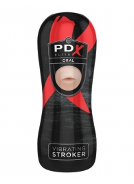Мастурбатор-ротик Vibrating Oral Stroker - Pipedream - в Нефтекамске купить с доставкой